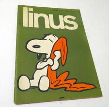 LINUS COMIC ART MAGAZINE - ITALIAN TEXT VOL 2 N0 13 1966 PEANUTS, L'ABNER ETC picture