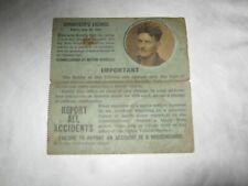 ANTIQUE 1928-28 NEW YOUR CHAUFFEUR'S LICENSE WITH PICTURE 464019 JUNE 6 27 CHASE picture