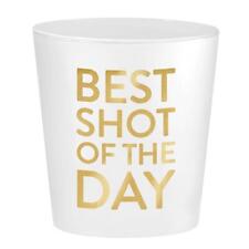 Shot Cups Best Shot of the Day Size 6.25in h x 1.25in Dia Pack of 4 picture