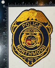 VINTAGE OBSOLETE Northmoor MO Missouri Police Patch picture