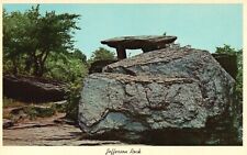 Harper's Ferry, WV, Jefferson Rock, 1957 Chrome Vintage Postcard b4314 picture