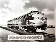 Cotton Belt Route Saint Louis Southwestern Railroad Train Engine Vintage Print picture