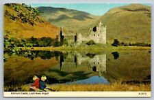 Kilchurn Castle Postcard - Loch Awe - Argyll -  Scotland picture