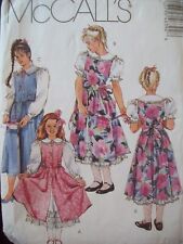 Vintage McCalls Pattern 4639 Girl's Jumper, Petticoat, &  Blouse Size 8 UC NOS picture