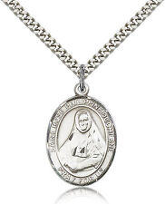 Saint Rose Philippine Duchesne Medal For Men - .925 Sterling Silver Necklace ... picture