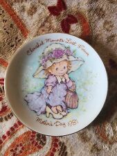 Avon Mother's Day Plate Cherished Moments Last Forever 1981 picture