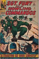 46554: Marvel Comics SGT. FURY AND HIS HOWLING COMMANDOS #32 F Grade picture