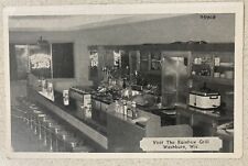 Washburn Wisconsin WI Wis Rainbow Grill Postcard rppc pc Unposted  picture