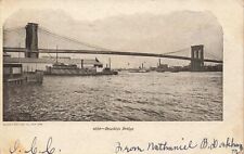 Postcard Brooklyn Bridge New York NY 1905 UDB picture