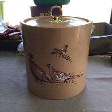 Vintage Libby’s Beige Pheasant Ifw Bucket picture