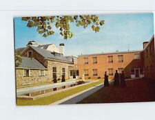 Postcard Our Ladys Patio St. Charles Seminary Staten Island New York USA picture
