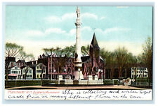 c1905s Soldier's Monument, Manchester New Hampshire NH Antique Postcard picture