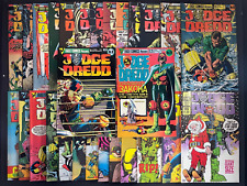 Judge Dredd comic lot Eagle 1983 Brian Bolland cover John Wagner Crime Police picture