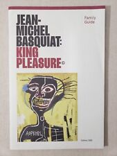 Jean Michel Basquiat King Pleasure program guide RARE art Collectable.  picture