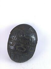 RARE ANCIENT EGYPTIAN ANTIQUE Scarab Carved Stone 1445-1210 Bc  picture