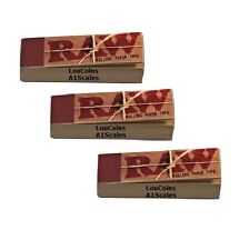 THREE PACKS 150 tips Raw unbleached TIPS for hand rolled cigarette rolling paper picture
