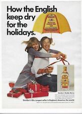 1973 Gordon's Distilled London Dry Gin W/ Ruddy Merry Recipe Vintage Print Ad picture
