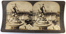 Vintage Stereograph Stereo View Stereoscope Card 1904, Worlds Fai St. Louis picture