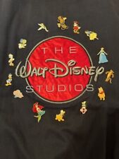 Rare Walt Disney Studios Promotional Jacket w/ 15 Vintage Disney Pins Men XL picture