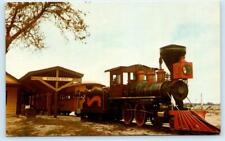 PIONEER CITY, Davie Florida FL ~ Theme Park TRAIN c1960s Roadside Postcard picture