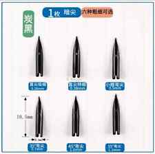 4Pcs/Lot 18.5mm Hooded Nib Black Nib For Fountain Pen Ink Pen picture