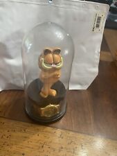 Garfield Watch With Ceramic Figure In Display Case picture