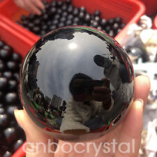 600g+ Natural Obsidian quartz Sphere crystal healing ball wholesale 7-8cm 1pc picture