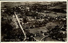 Sweden RPPC ~ Parti av Vimmerby Flygfoto ~ aerial view real photo picture