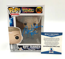 TOM WILSON BACK TO THE FUTURE SIGNED FUNKO POP AUTOGRAPH BECKETT BAS COA 10 picture