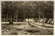Swimming Pool, Buck Hills Falls PA Pennsylvania Vintage Postcard picture