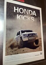 Original Print Full Page Ad Honda Ridgeline Truck Tough Honda Smart picture
