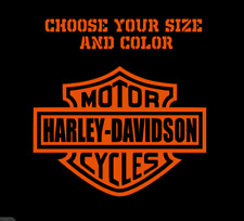 Fits Harley Davidson Bar and Shield Sticker Harley Decal Vinyl motorcycle 8