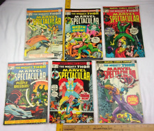 Marvel Spectacular 5 9 11 14 18 19 comic book lot VG-F 1970s THOR picture