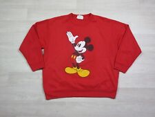 VTG Walt Disney Productions Mickey Mouse Womans Graphic (M) Acrylic Sweatshirt picture