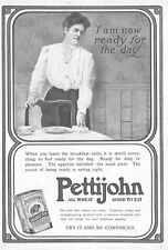 1905 Pettijohn Cereal Antique Print Ad All Wheat Good To Eat Breakfast picture