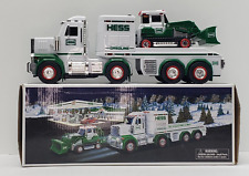 2013 Hess Gasoline Toy Truck and Hess Bulldozer Front Loader Lights & Sounds picture