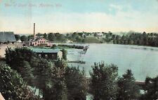 Appleton WI Wisconsin Fox River Paper Company Mill Factory Vtg Postcard E28 picture
