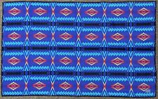 VINTAGE Pendleton Beaver State Wool Blanket 40x65” Aztec Navajo Blue Orange KB23 picture