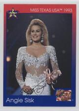 1993 Star Miss USA/Miss Teen USA Angie Sisk (Miss Texas USA 1993) #44 0w6 picture