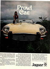 1974 Print Ad Jaguar E-Type Museum of Modern Art Prowl Car Convertible picture