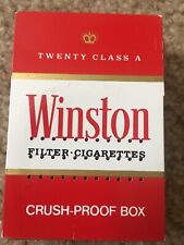 Vtg Twenty Class A Winston Filter Cigarette Box Radio Collector Item  picture