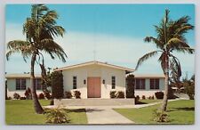Postcard St Bernard's Catholic Church Holmes Beach Florida picture