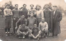 RPPC Richmond Michigan Football Team 1911 Photo Postcard picture