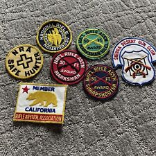 NRA National Rifle Association Annual Member patches lot of 7 picture