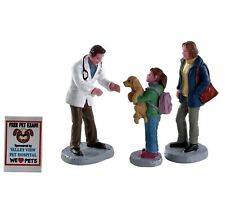 Lemax CHARLEY THE VET SET OF 4 #82578 BNIP Figurines picture