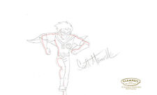 Teen Titans Animated Series- Original Production Drawing-Robin-Signed S Menville picture