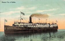 SHIP CITY OF BOATS THEME Steamer City of BUFFALO built in 1896 for C & B 2 picture