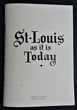 St Louis As It Is Today Industrial Chamber Of Commerce MO history 2005 reprint picture