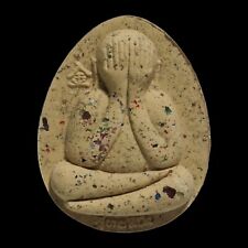 Lp Thong Phra Pidta Jumbo Thai Buddha Amulet Pendant Collectible Talisman BE2564 picture