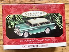 Hallmark Keepsake 1955 Chevrolet Nomad Wagon Teal Classic American Cars 1999 picture